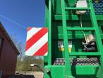Tebbe HS20 med HS240 spreder og frakørselskasse 32