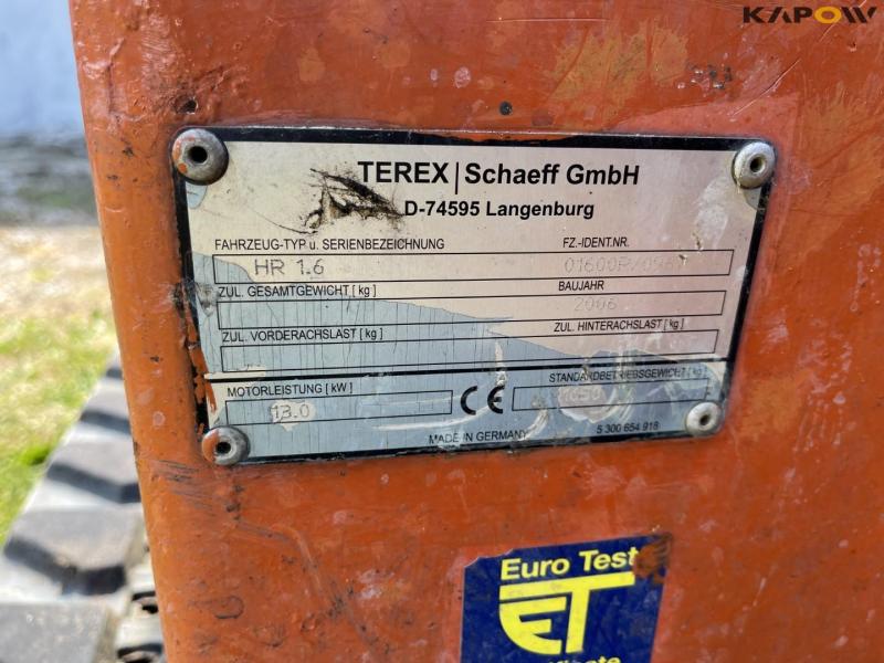 Terex HR 1.6 minigraver 22