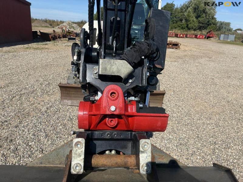 Terex TC60 gravemaskine med rotortilt RC2 38