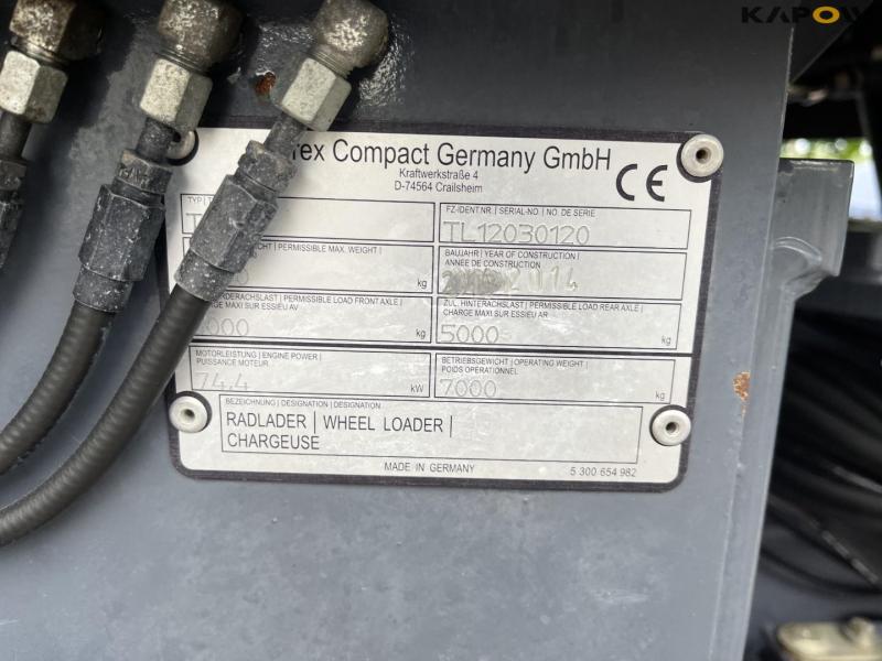 Terex TL120 hjullæsser 21