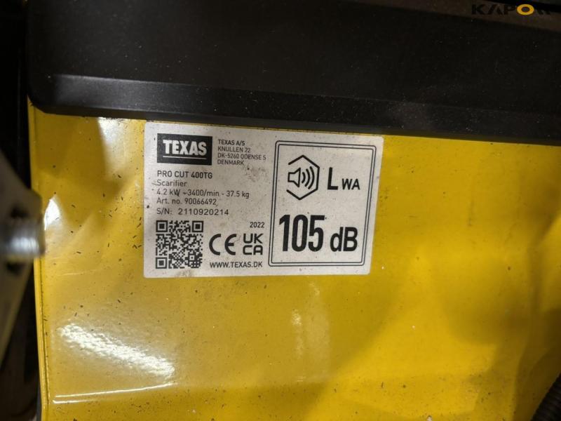 Texas 400TG plænelufter 25