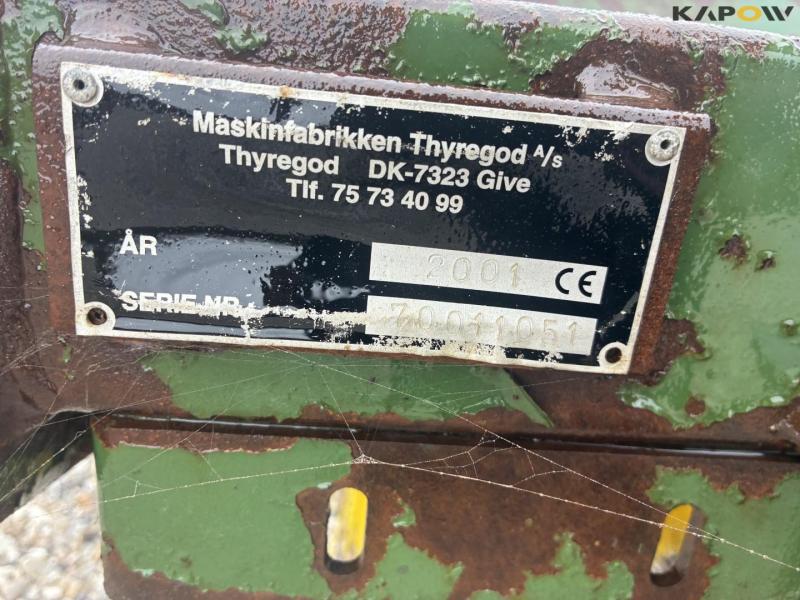 Thyregod hydraulisk kost til a-ramme 6