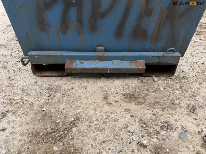 Tipcontainer til pallegafler 12