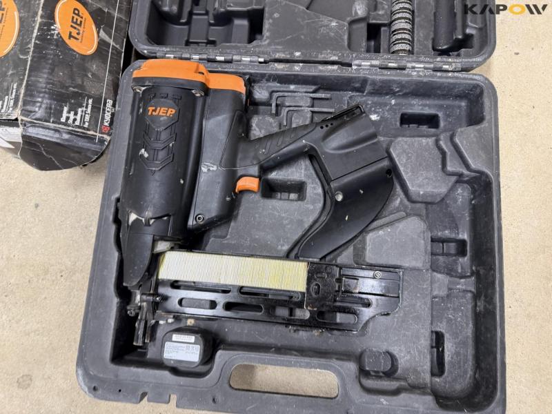 Tjep el/gas klemmepistol + klemmer 4