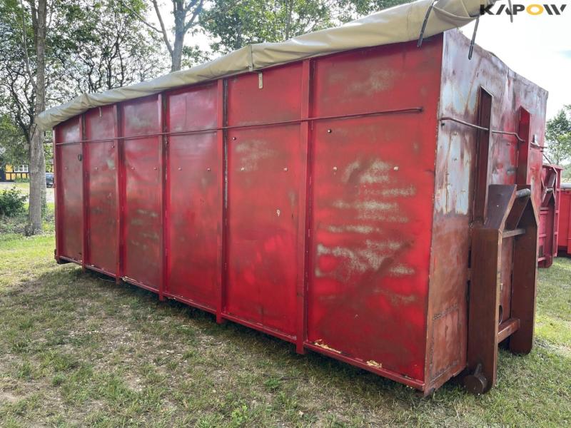Tørrecontainer med presenning 3