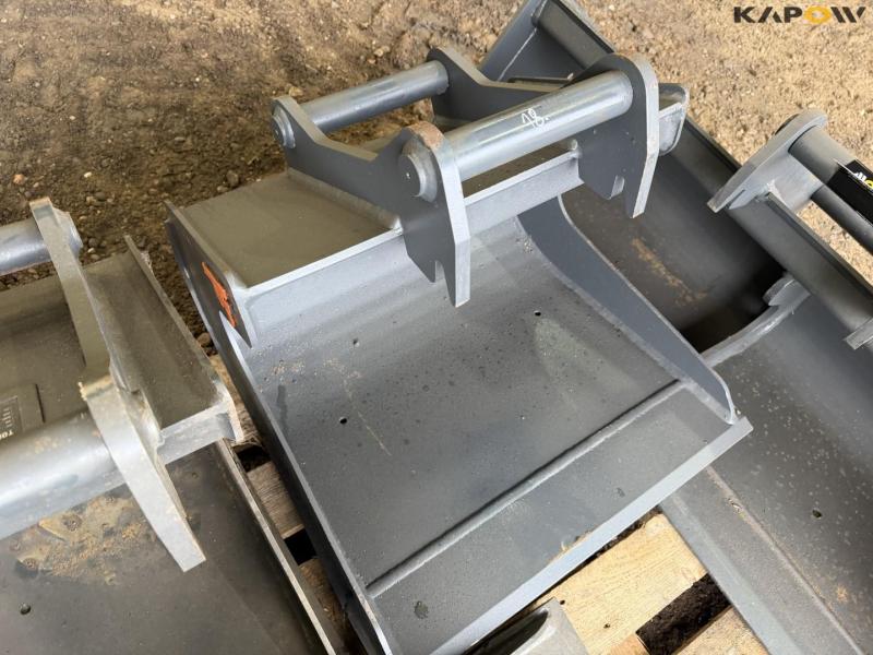 Tokfrez skovle med S40 hitch - 4 stk. 17