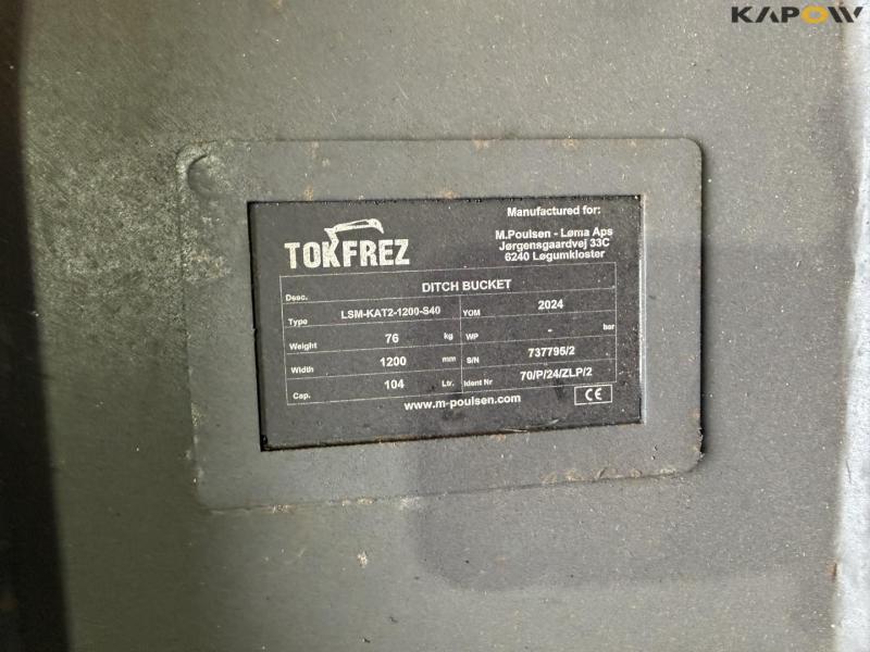 Tokfrez skovle med S40 hitch - 4 stk. 22