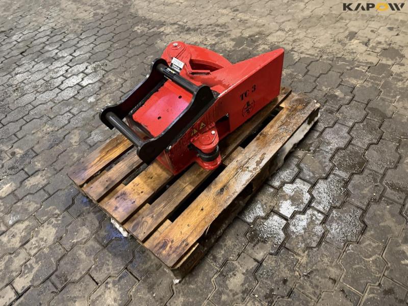 Træklipper med Hydrema hitch 7