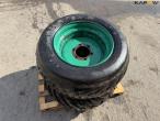 Trelleborg 400/55-22.5 hjul - 2stk 8