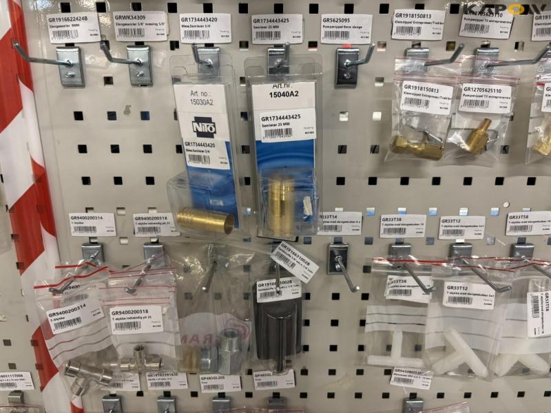 Trykluft fittings og udstyr 6