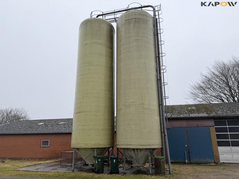 Tune tanken siloer - 2 stk. af 100m3 2