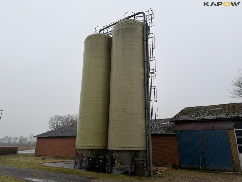 Tune tanken siloer - 2 stk. af 100m3 1