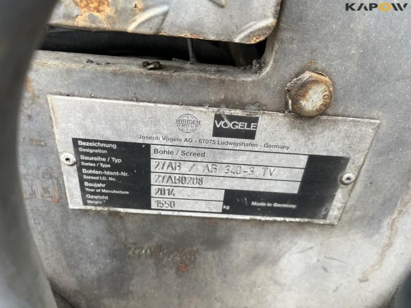 Vögele Super 1300-3I asfaltudlægger 23