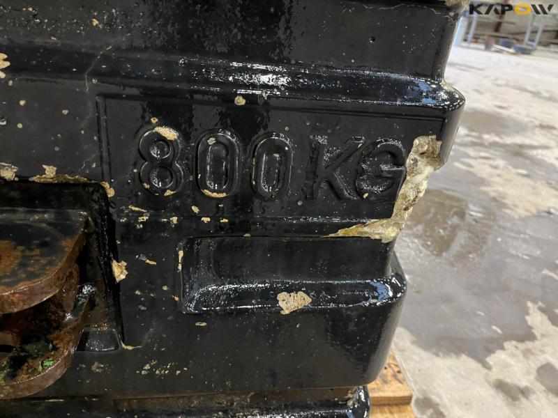 Vægtklods 800kg 9