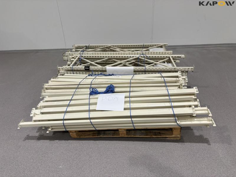 Værksteds pallereol 10 fag 2