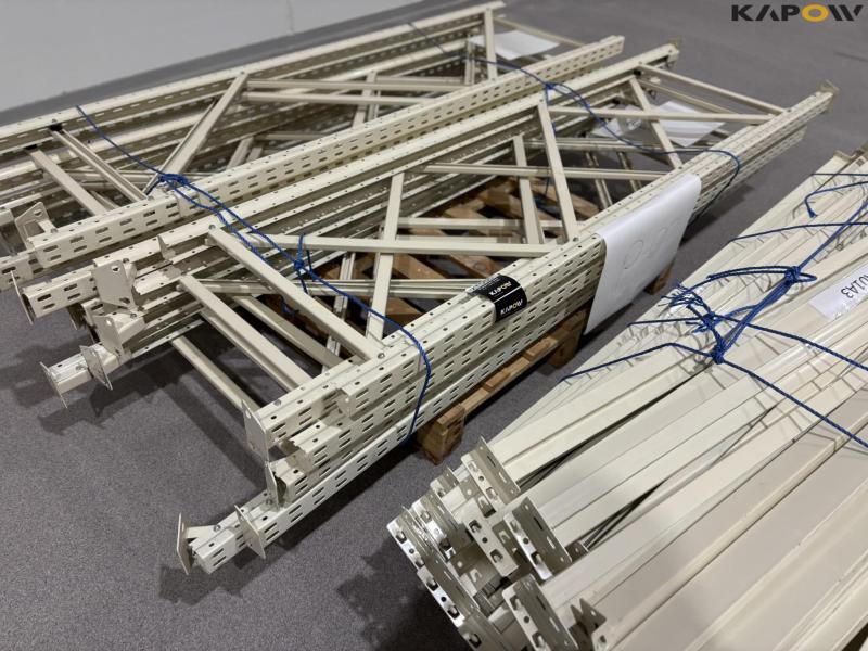 Værksteds pallereol 10 fag 12