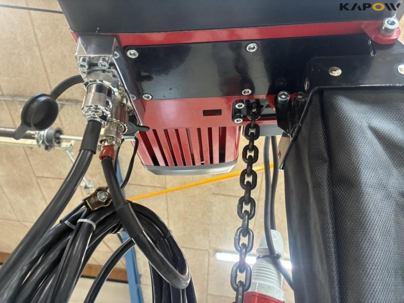 Værkstedskran med 500kg Delta talje 22