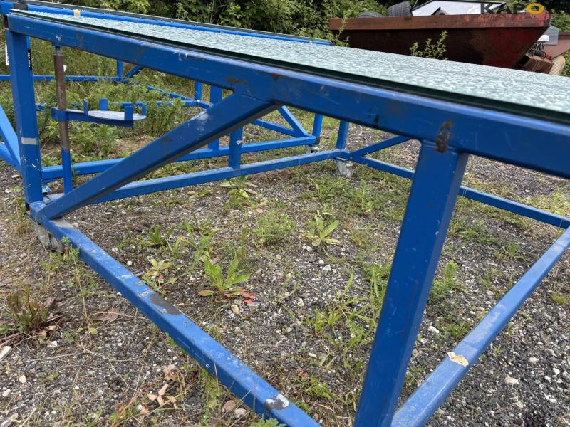 Værkstedsrullebord med hærdet glasplade 17