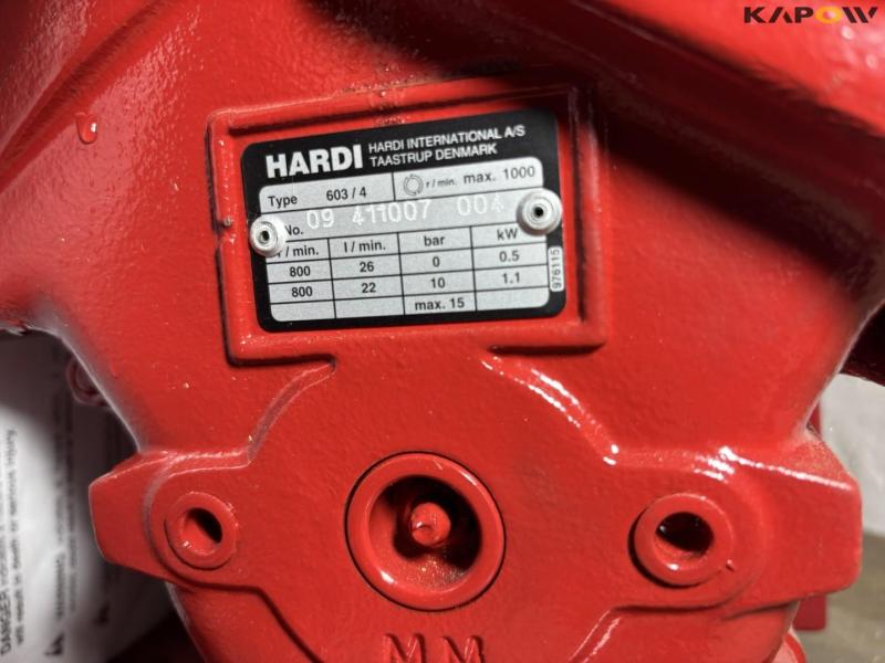 Hardi vandpumpe + slangerulle - Ny 9