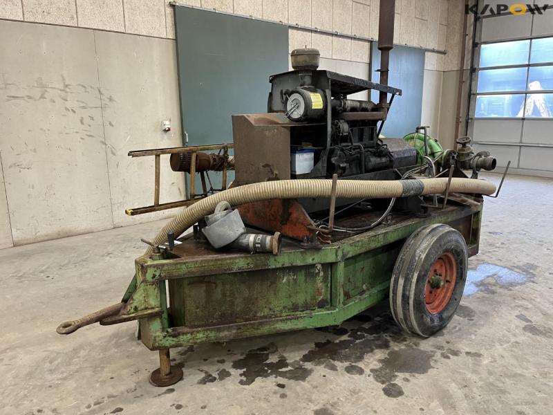 Vandpumpe med Deutz motor 1