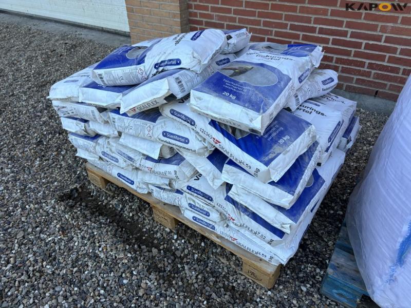 Vandskuringsmørtel og Weber 7