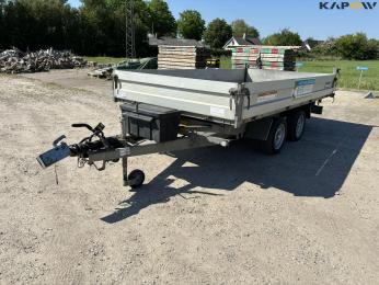 Variant 3500 kg 3 vejs tip trailer