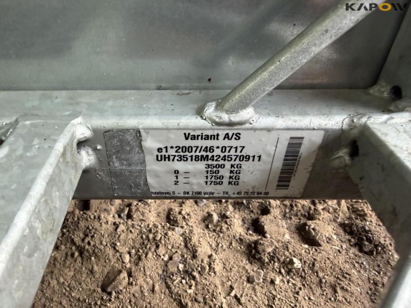 Variant 3518m4 maskintrailer 24