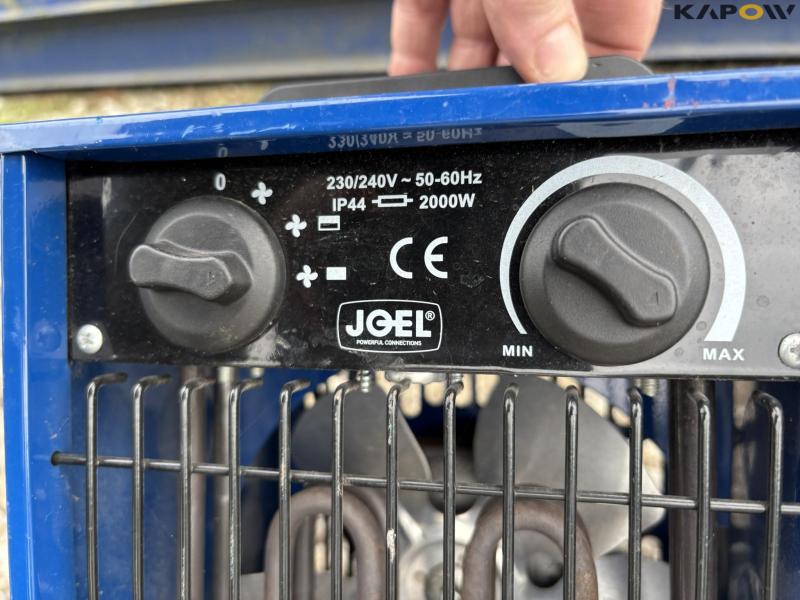 Varmeblæsere 220 volt 2 stk. 7