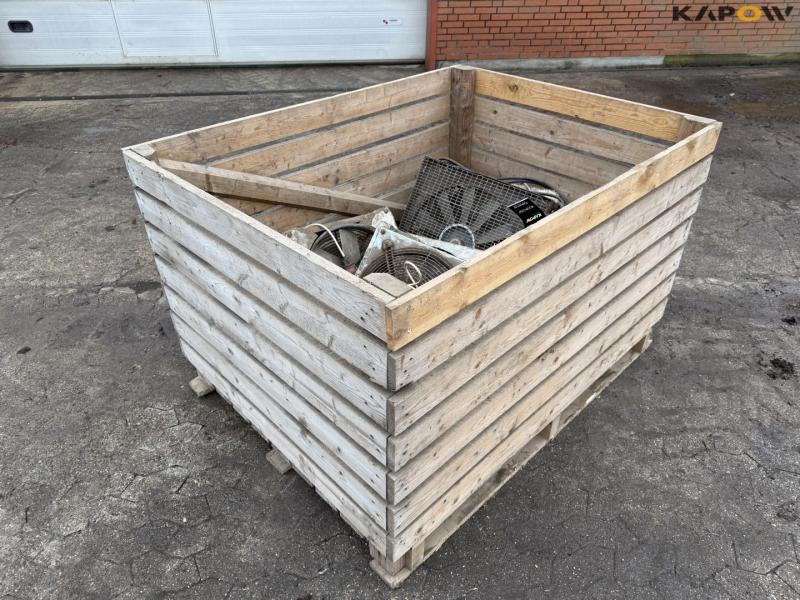 Ventilator til kartoffel tørring 1