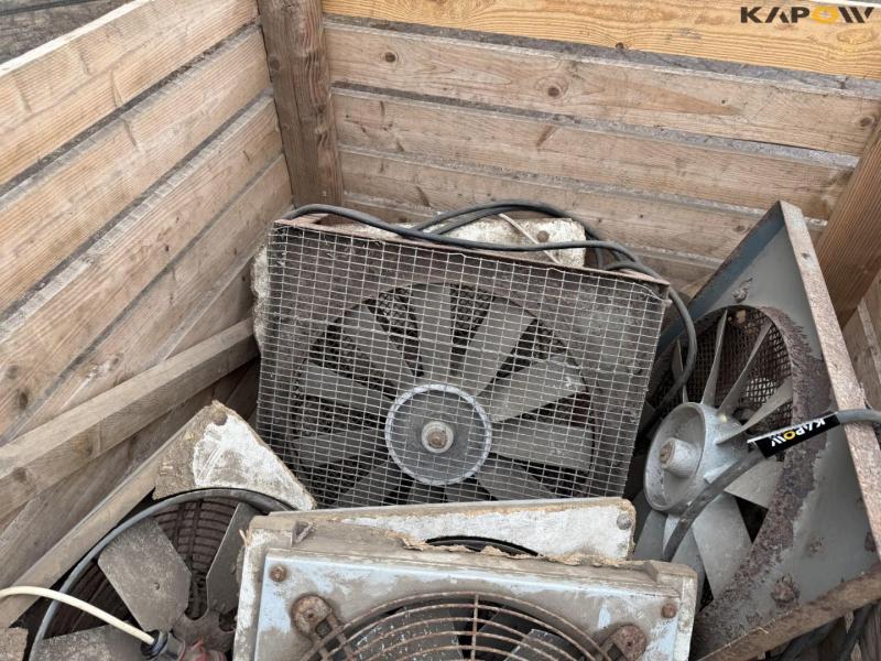 Ventilator til kartoffel tørring 8