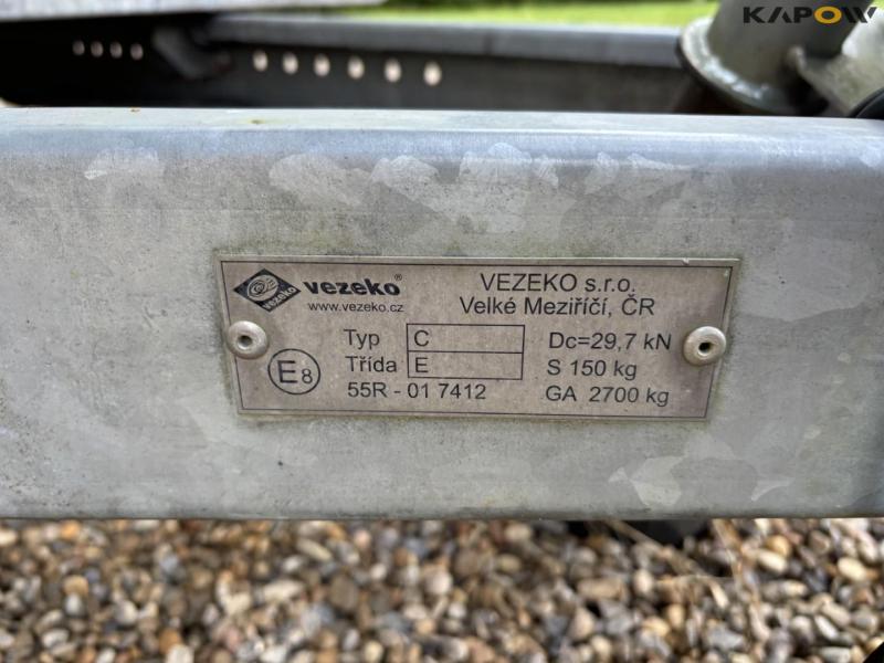 Vezeko trailer med lystavle 20