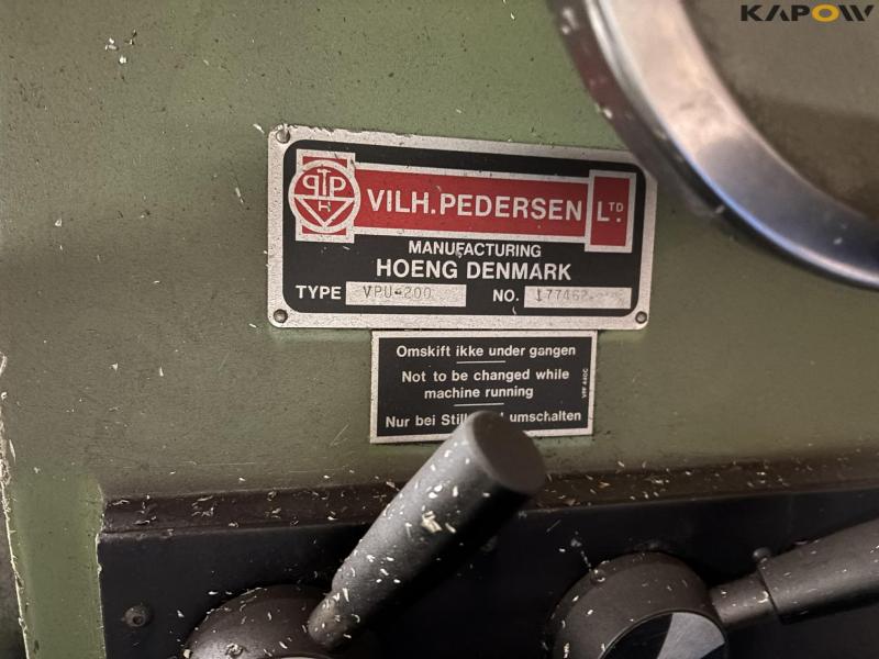 Vilh Pedersen VPU-200 fræser med udstyr 27