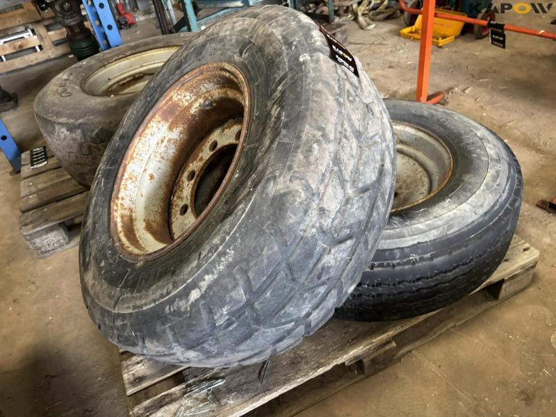 Vognhjul 2 stk. diverse 1