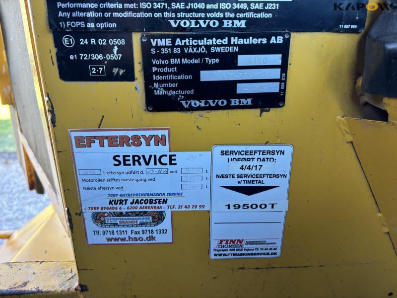 Volvo A25B dumper 6X6 61