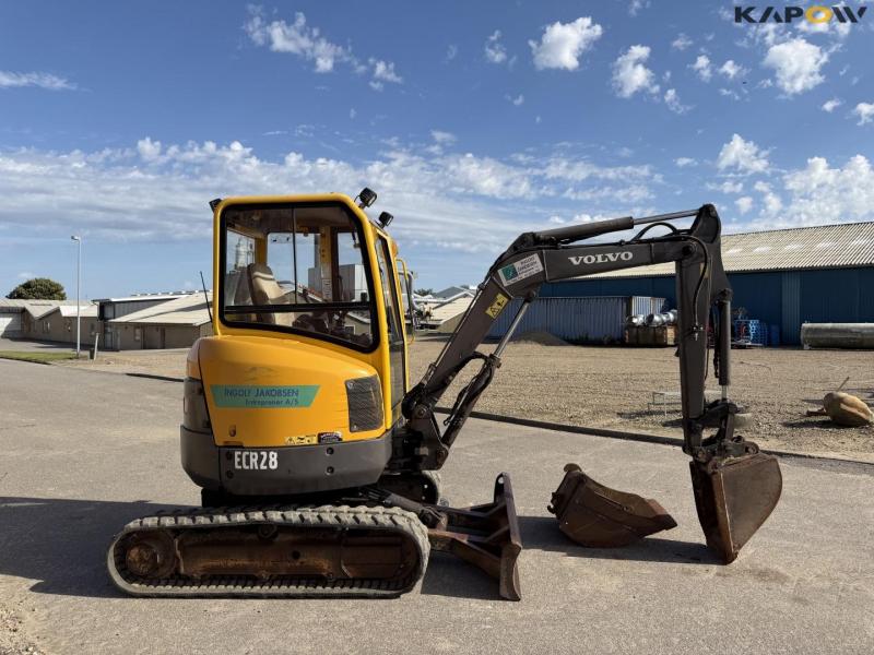 Volvo ECR28 gravemaskine 4