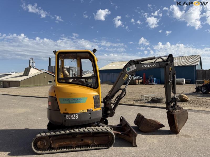 Volvo ECR28 gravemaskine 5