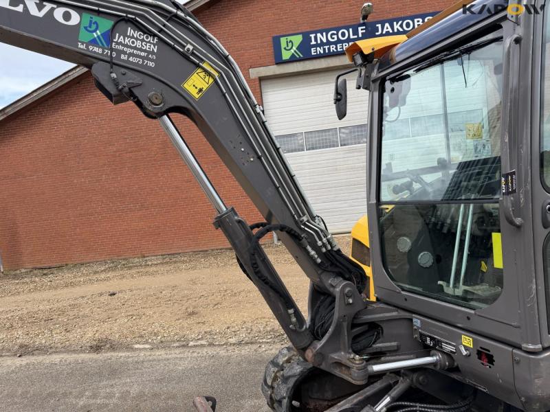 Volvo ECR50D gravemaskine med rotortilt 10