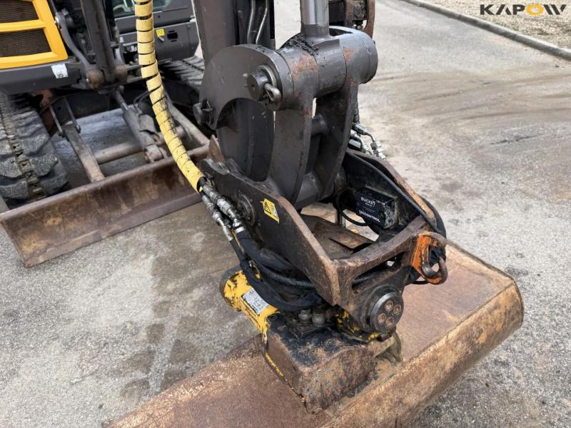 Volvo ECR50D gravemaskine med rotortilt 16