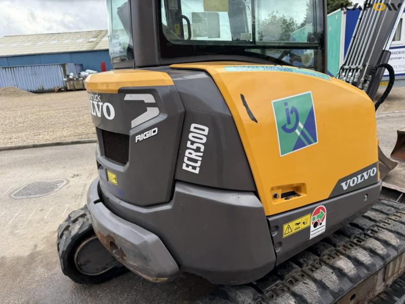 Volvo ECR50D gravemaskine med rotortilt 25