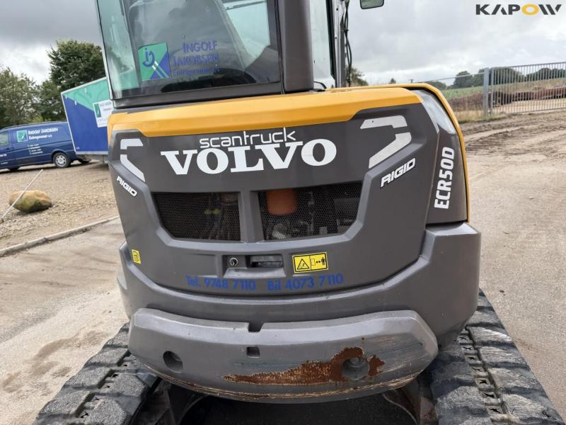 Volvo ECR50D gravemaskine med rotortilt 26