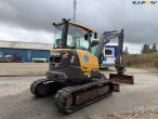 Volvo ECR50D gravemaskine med rotortilt 5