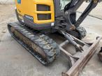Volvo ECR50D gravemaskine med rotortilt 50