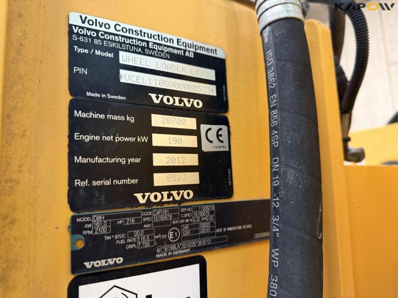 Volvo L110G læssemaskine 54