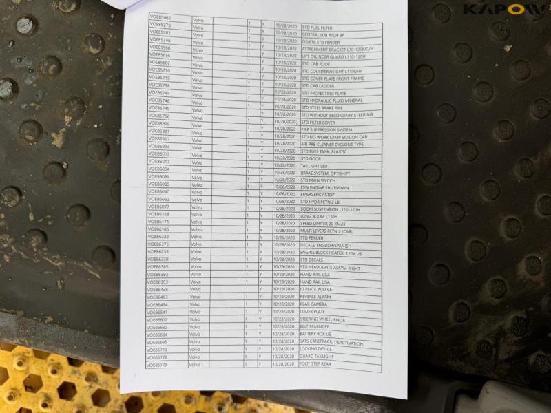 Volvo L110H gummihjulslæsser 78