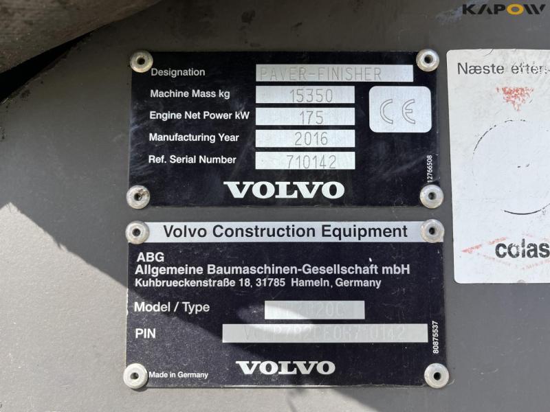 Volvo P7820C asfaltudlægger 14