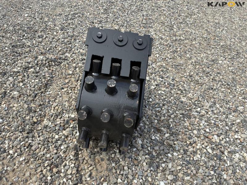 VS Stål kompakthjul 20cm med S30 150 hitch 2