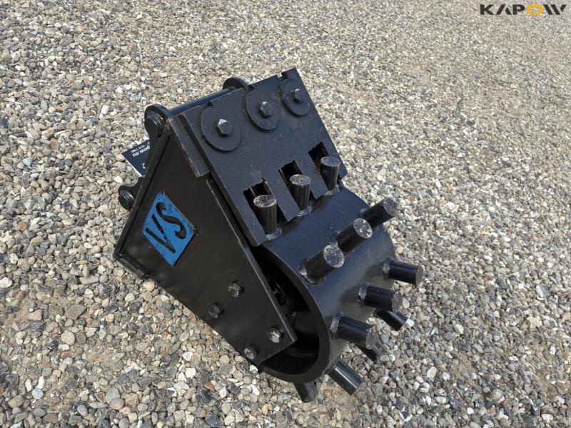 VS Stål kompakthjul 20cm med S30 150 hitch 15