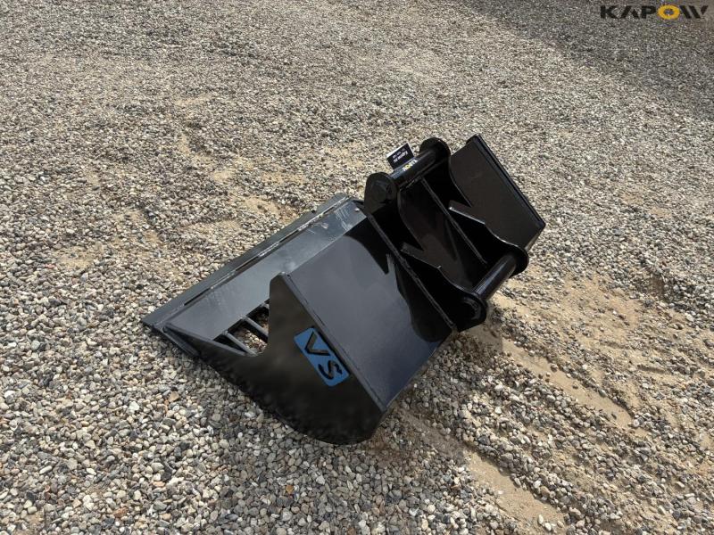 VS Stål risteskovl 80cm med S40 hitch 6