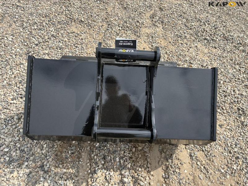 VS Stål risteskovl 80cm med S40 hitch 8