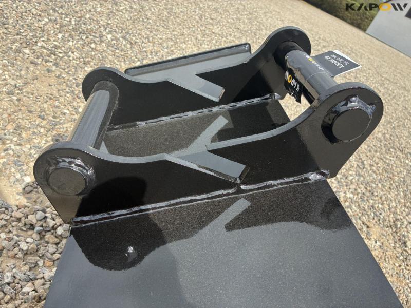 VS Stål risteskovl 80cm med S40 hitch 10